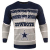 Dallas Cowboys NFL Mens Stadium Light Up Crew Neck Sweater