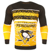 Pittsburgh Penguins NHL Stadium Light Up Crew Neck Sweater