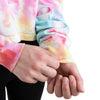 Chicago Bears NFL Womens Pastel Tie-Dye Blast Cropped Sweater