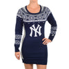 New York Yankees MLB Big Logo Sweater Dress