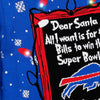 Buffalo Bills NFL Mens Dear Santa Light Up Sweater