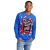Buffalo Bills NFL Mens Dear Santa Light Up Sweater