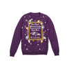 Baltimore Ravens NFL Mens Dear Santa Light Up Sweater