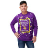 Minnesota Vikings NFL Mens Dear Santa Light Up Sweater