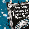 Philadelphia Eagles NFL Mens Dear Santa Light Up Sweater