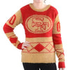 San Francisco 49ers Eyelash Ugly Sweater