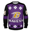 Jersey Design Ugly Sweater Baltimore Ravens