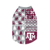 Texas A&M Aggies NCAA Busy Block Dog Sweater