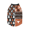 Texas Longhorns NCAA Busy Block Dog Sweater