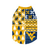West Virginia Mountaineers NCAA Busy Block Dog Sweater
