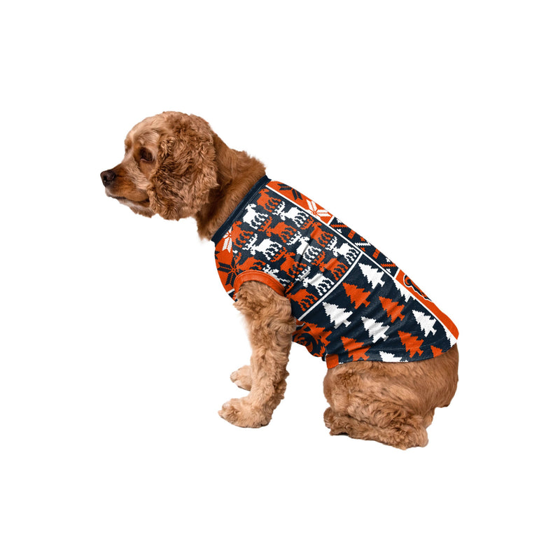 Chicago Bears Busy Block Dog Sweater, Size: M