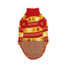 Kansas City Chiefs NFL Knitted Holiday Dog Sweater