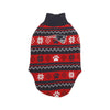 New England Patriots NFL Knitted Holiday Dog Sweater