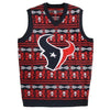 Houston Texans Aztec Print Ugly Sweater Vest