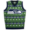 Seattle Seahawks Aztec Print Ugly Sweater Vest