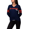 Denver Broncos Womens Vintage Stripe Sweater