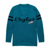 Philadelphia Eagles Womens Vintage Stripe Sweater