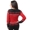 Chicago Bulls NBA Womens Big Logo V-Neck Sweater