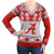 Alabama Crimson Tide Womens Big Logo V-Neck Sweater