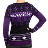 Baltimore Ravens Womens Big Logo V-Neck Sweater
