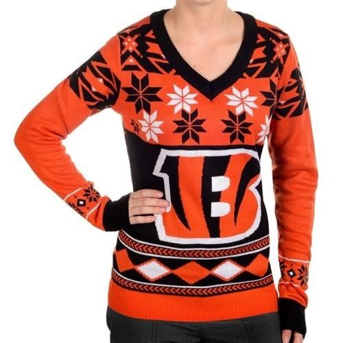 womens bengals sweater