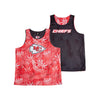 Kansas City Chiefs NFL Mens Reversible Floral Change-Up Sleeveless Top