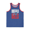 Buffalo Bills NFL Mens Solid Wordmark Sleeveless Top
