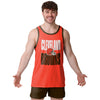 Cleveland Browns NFL Mens Solid Wordmark Sleeveless Top