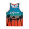 Miami Dolphins NFL Mens Sunset Sleeveless Top