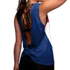 Cleveland Guardians MLB Womens Strapped V-Back Sleeveless Top