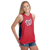 Washington Nationals MLB Womens Tie-Breaker Sleeveless Top