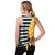 Green Bay Packers NFL Womens Americana Tie-Breaker Sleeveless Top