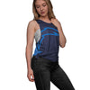 Los Angeles Chargers NFL Womens Side-Tie Sleeveless Top
