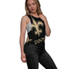 New Orleans Saints NFL Womens Side-Tie Sleeveless Top