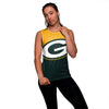 Green Bay Packers NFL Womens Strapped V-Back Sleeveless Top