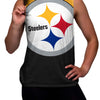 Pittsburgh Steelers NFL Womens Strapped V-Back Sleeveless Top