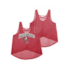 Tampa Bay Buccaneers NFL Womens Burn Out Sleeveless Top