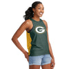 Green Bay Packers NFL Womens Tie-Breaker Sleeveless Top