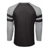 Pittsburgh Steelers NFL Mens Team Stripe Wordmark Raglan T-Shirt