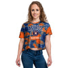 Houston Astros MLB Womens To Tie-Dye For Crop Top