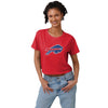 Buffalo Bills NFL Womens Alternate Team Color Crop Top