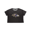 Baltimore Ravens NFL Womens Alternate Team Color Crop Top