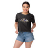 Baltimore Ravens NFL Womens Alternate Team Color Crop Top