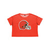 Cleveland Browns NFL Womens Alternate Team Color Crop Top