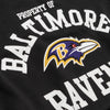 Baltimore Ravens NFL Womens Cropped Team Crewneck