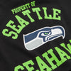 Seattle Seahawks NFL Womens Cropped Team Crewneck