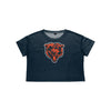 Chicago Bears NFL Womens Solid Big Logo Crop Top