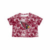 Arizona Cardinals NFL Womens Tie-Dye Big Logo Crop Top