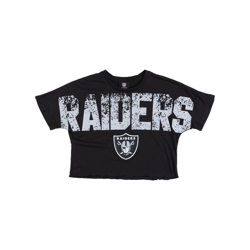 raiders crop top jersey