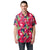 Los Angeles Angels MLB Mens Floral Button Up Shirt